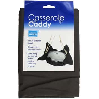 Casserole Caddy &amp; Dish Towel