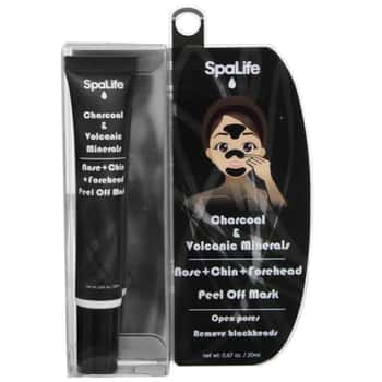 SpaLife Charcoal and Volcanic Minerals Peel Off Face Mask