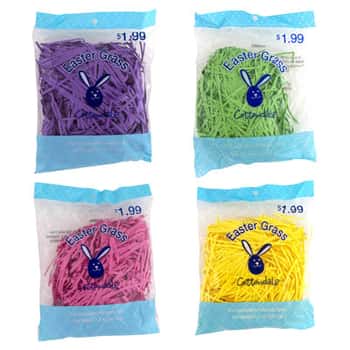 Easter Grass Paper 1.5 Oz. Assorted Pp $1.99