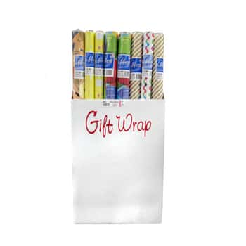 Giftwrap Everyday 40 Sq Ft Random Asst. Prepriced $3.99ag # 20005
