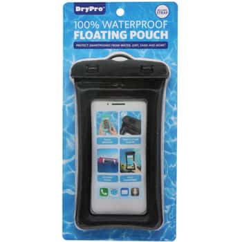 DryPro Waterproof Floating Smartphone Pouch with Strap in Assorted Colors