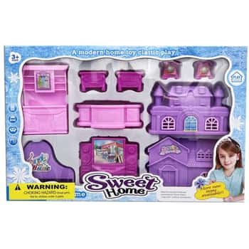 Home and Furniture Miniature Toy Play Set