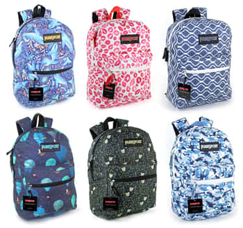 15" PureSport Graphic Backpacks - Assorted Prints