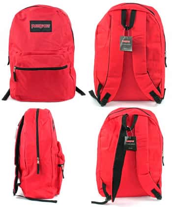 15" Classic PureSport Backpacks - Red