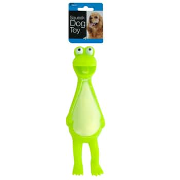 Frog Squeak Dog Toy