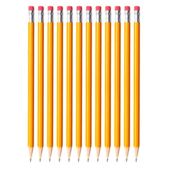 1000 Ct. Yellow #2 HB Bulk Pencils