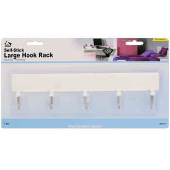 My Helper Large Adhesive Hook Rack