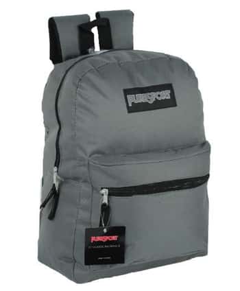 17" Classic PureSport Backpacks - Grey