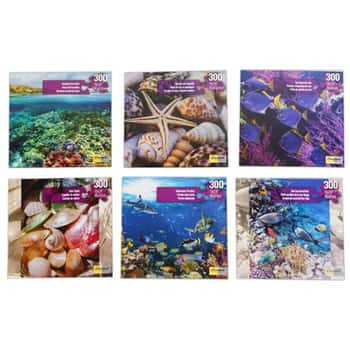 Puzzle 300pc Under The Sea 24x18 6assorted
