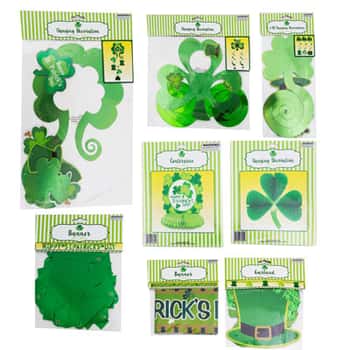 St Patrick Party Decor 8ast  Banner/table/hanging