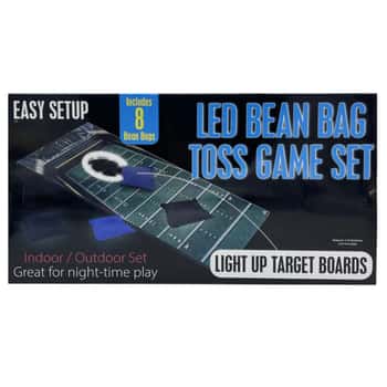 Bean Bag Toss Game with LED Lights