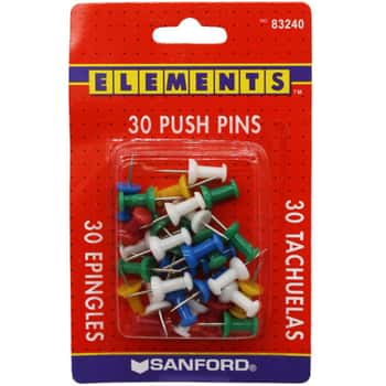 30 Count Sanford Push Pins