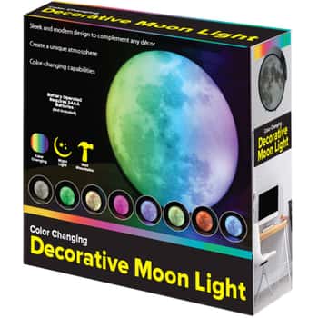 Battery Operated Color Changing Decorative Moon Light