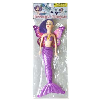 Battery Operated Butterfly Mermaid Doll Assorted