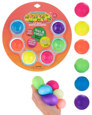 Toss & Catch Squeeze Balls - 3-Pack