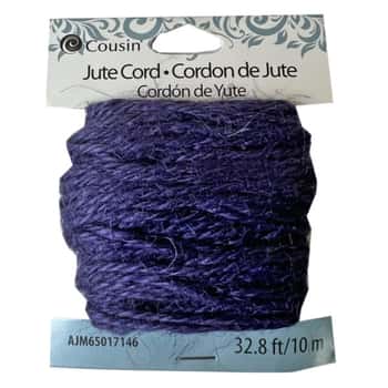 32.8 ft. Purple Jute Cord