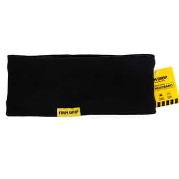 Head Band Fleece Lined Black Firm Grip - No Online Sales 12pc Pdq