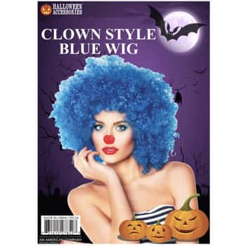 Afro Wig-Blue