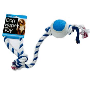 Dog Rope Tennis Ball Toy