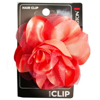 Coral Salon Hair Clip