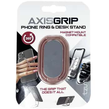 tzumi axis grip universal smartphone ring holder &amp; desk stan