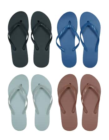 Boy's & Girl's Flip Flops - Solid Colors