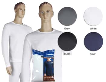 Men's Microfiber Fleece Lined Thermal Underwear Sets - Assorted Colors - Sizes Medium-2XL