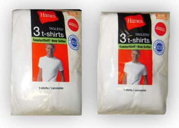 Hanes Men's T-Shirts - 3-Packs