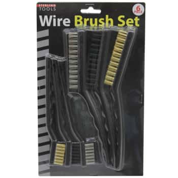 6 Pack Industrial Cleaning Brushes