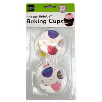 Happy Birthday Baking Cups