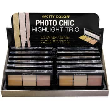 Photo Chic Highlight Trio Champagne Collection in Countertop Display