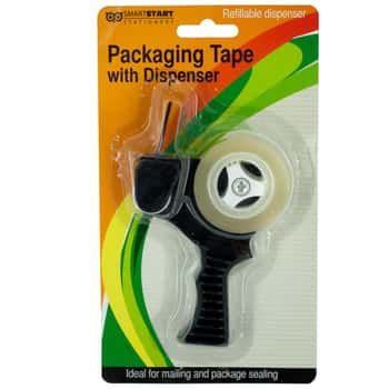 Packaging Tape with Refillable Dispenser