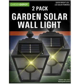 Outdoor LED Solar Wall Lamp