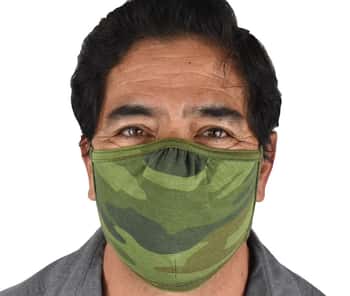 Tri-Blend Reusable Face Masks - Camouflage Print