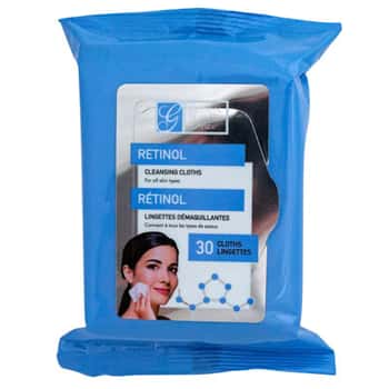 Facial Wipes 25ct Retinol Makeup Cleansing In 24pc Pdq Map Pricing No Online Sales