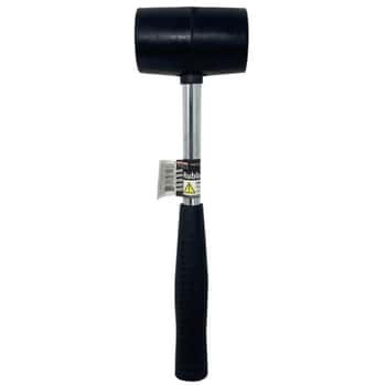 10.25&quot; 10 Ounce Rubber Hammer with Ergonomic Handle
