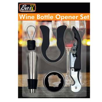 Wine Bottle Opener Set with Foil Cutter