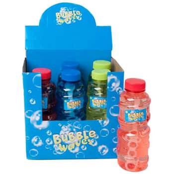 Bubbles 16 Oz 3asst Bottle Color In 6pc Counter Display/color Lbl