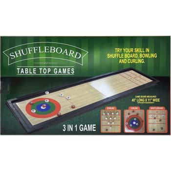 3 In 1 Shuffleboard Tabletop Game