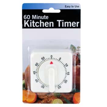 60 Minute Manual Dial Kitchen Timer