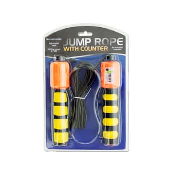 Jump Rope with Counter &amp; Non-Slip Handles