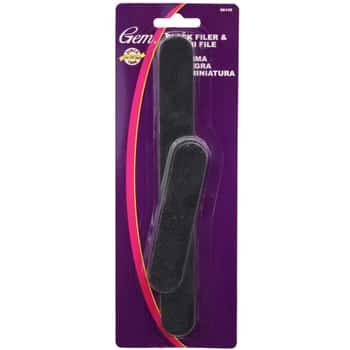 Gem Nail File with One Regular Size and One Mini