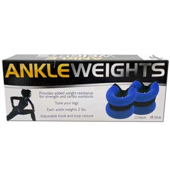 1 Pair 2 Pound Adjustable Ankle Weights