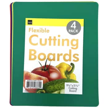 4 Piece Flexible Cutting Boards