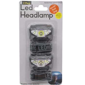 Headlamp 2 Piece Black