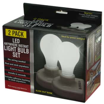 LED Anywhere Instant Light Bulb Set