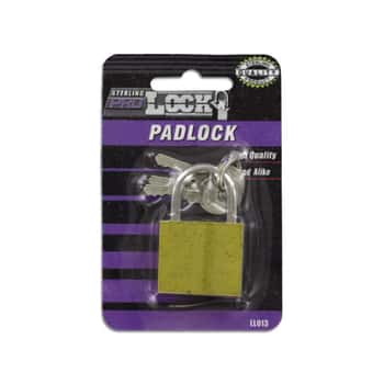 Iron Padlock With Keys