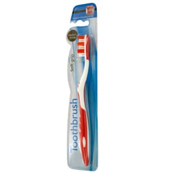 Soft Grip Medium Bristle Toothbrush