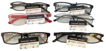 Foster Grant Unisex Reading Glasses - Assorted Colors & Prints