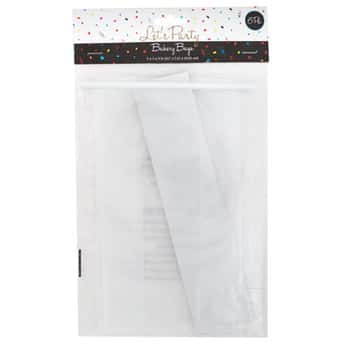Bakery Bag 6pk Wire Close Frosted 12pc Mdsg Strip Pbh 5in W X 9in H X 3in D